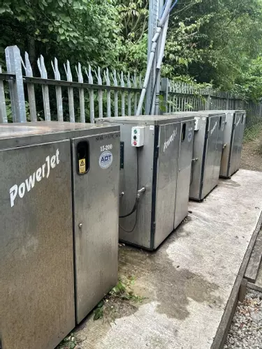 Four cold pressure washer systems modified and upgraded for a food processing factory in Mansfield. Work included replacing deformed plastic inlet tanks with sealed stainless steel tanks, alongside previous upgrades such as boost pumps, new unloaders, hos